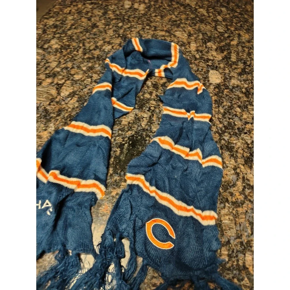CHICAGO BEARS WINTER SCARF OLD SCHOOL STYLE CHASE